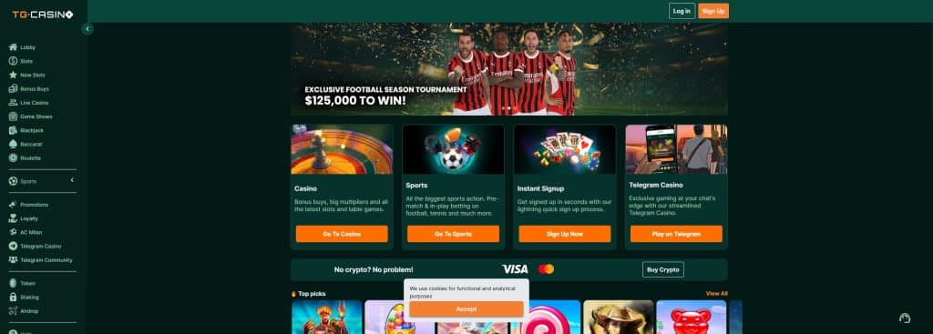 TG Casino - DC Online Casinos
